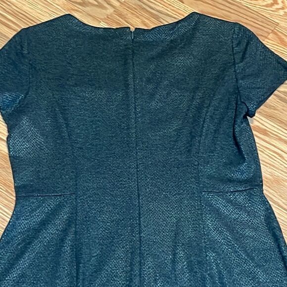 Chico’s Knit Dress,  grey reptile print - Picture 6 of 8